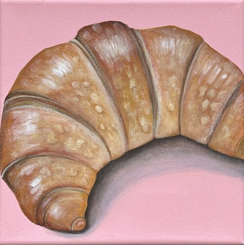 Croissant by Silvia Mende, Painting for Sale on Singulart