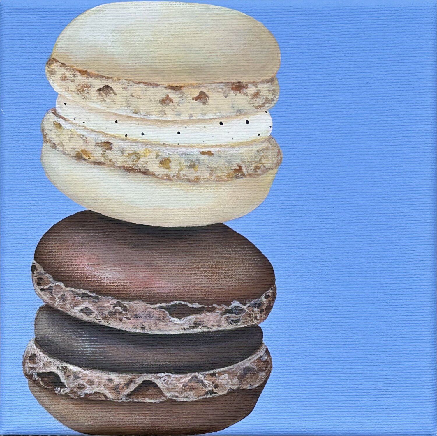 Macarons Silvia Mende Peinture originale à vendre