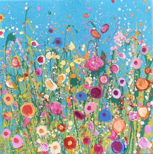 Wild Champagne Love (i) van Yvonne Coomber, Schilderij te koop op Singulart