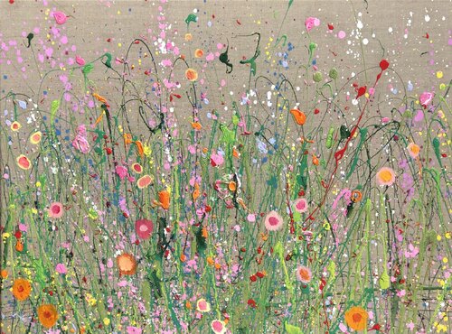 Where Summertime Sings (ii) van Yvonne Coomber, Schilderij te koop op Singulart
