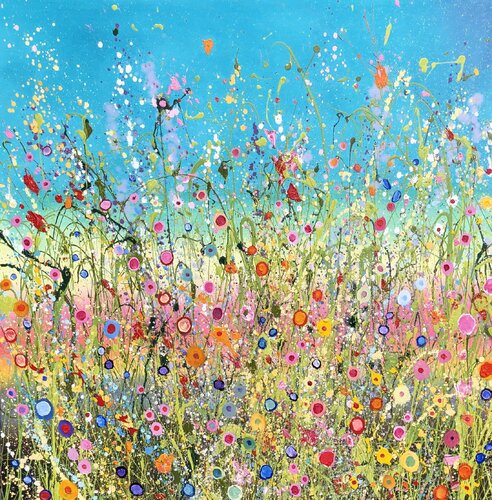 You Make Me Happy van Yvonne Coomber, Schilderij te koop op Singulart