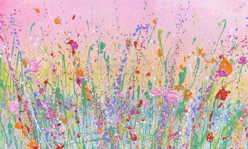 Down By The Sea, Living Free van Yvonne Coomber, Schilderij te koop op Singulart
