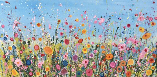 Full of Love, Down By The Sea, Living Free van Yvonne Coomber, Schilderij te koop op Singulart