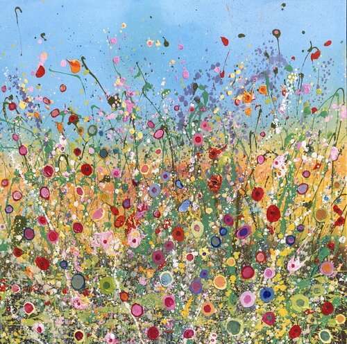 All the Poems of My Heart Dance For You van Yvonne Coomber, Schilderij te koop op Singulart