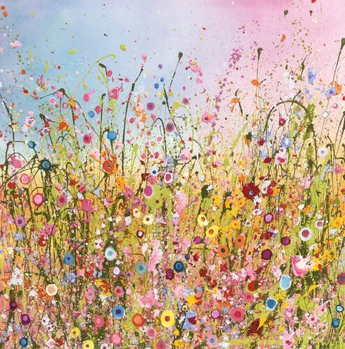 Where Happiness Lives van Yvonne Coomber, Schilderij te koop op Singulart
