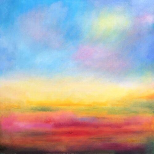 I Am Loving You So van Yvonne Coomber, Schilderij te koop op Singulart