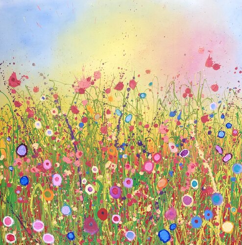 All The Wild Dreams Of My Soul Live In This Place van Yvonne Coomber, Schilderij te koop op Singulart