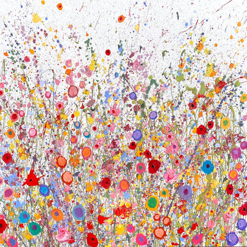 All of The Wild Beautiful Magic Happens Here van Yvonne Coomber, Schilderij te koop op Singulart