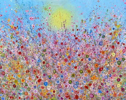 Your Sweet Beautiful Champagne Love Makes My Heart Sing van Yvonne Coomber, Schilderij te koop op Singulart