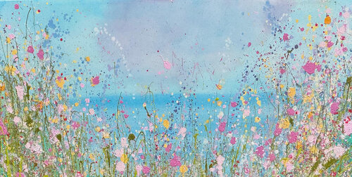 All of the Rainbows of Summer Dance with Love van Yvonne Coomber, Schilderij te koop op Singulart