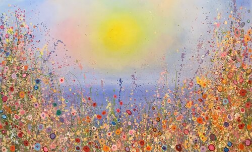 Sweet Mermaid Kisses van Yvonne Coomber, Schilderij te koop op Singulart