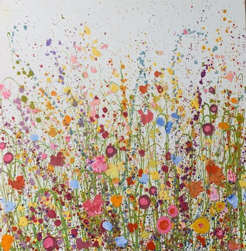 Where Doves kiss (i) van Yvonne Coomber, Schilderij te koop op Singulart