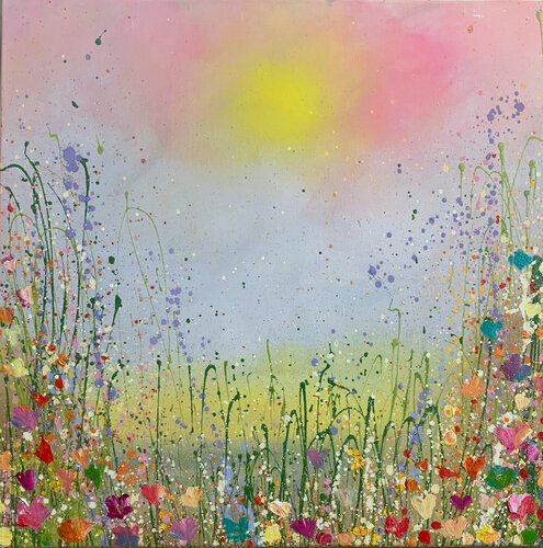 Your Love Brings Sunshine to my Soul de Yvonne Coomber, Pintura a la venta en Singulart