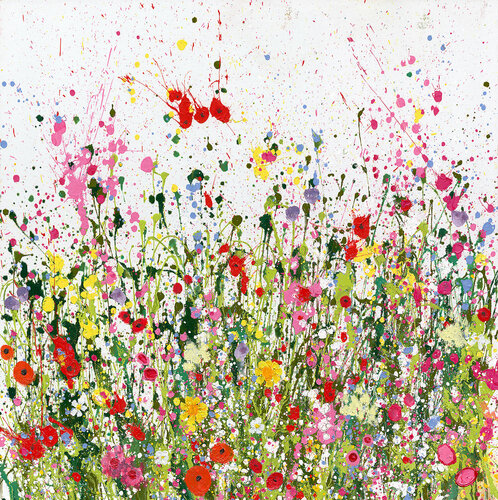 Here is Where All The Wildflowers Grow van Yvonne Coomber, Schilderij te koop op Singulart
