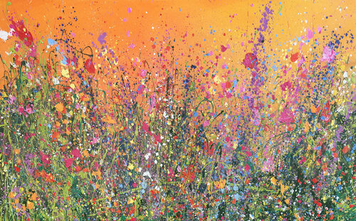 Your Beautiful Love is Golden van Yvonne Coomber, Schilderij te koop op Singulart
