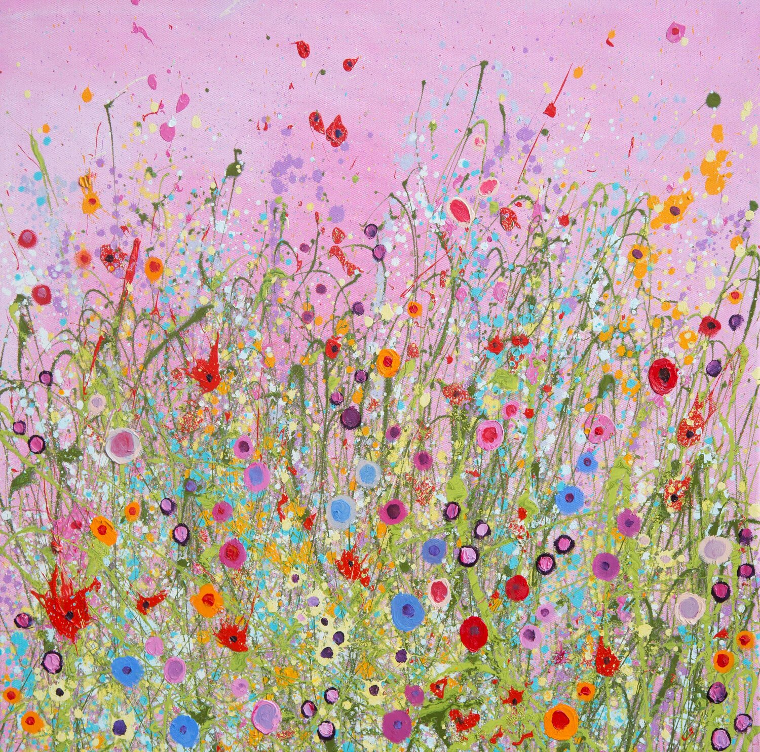All of My Dreams Sing Love Yvonne Coomber Peinture originale à vendre