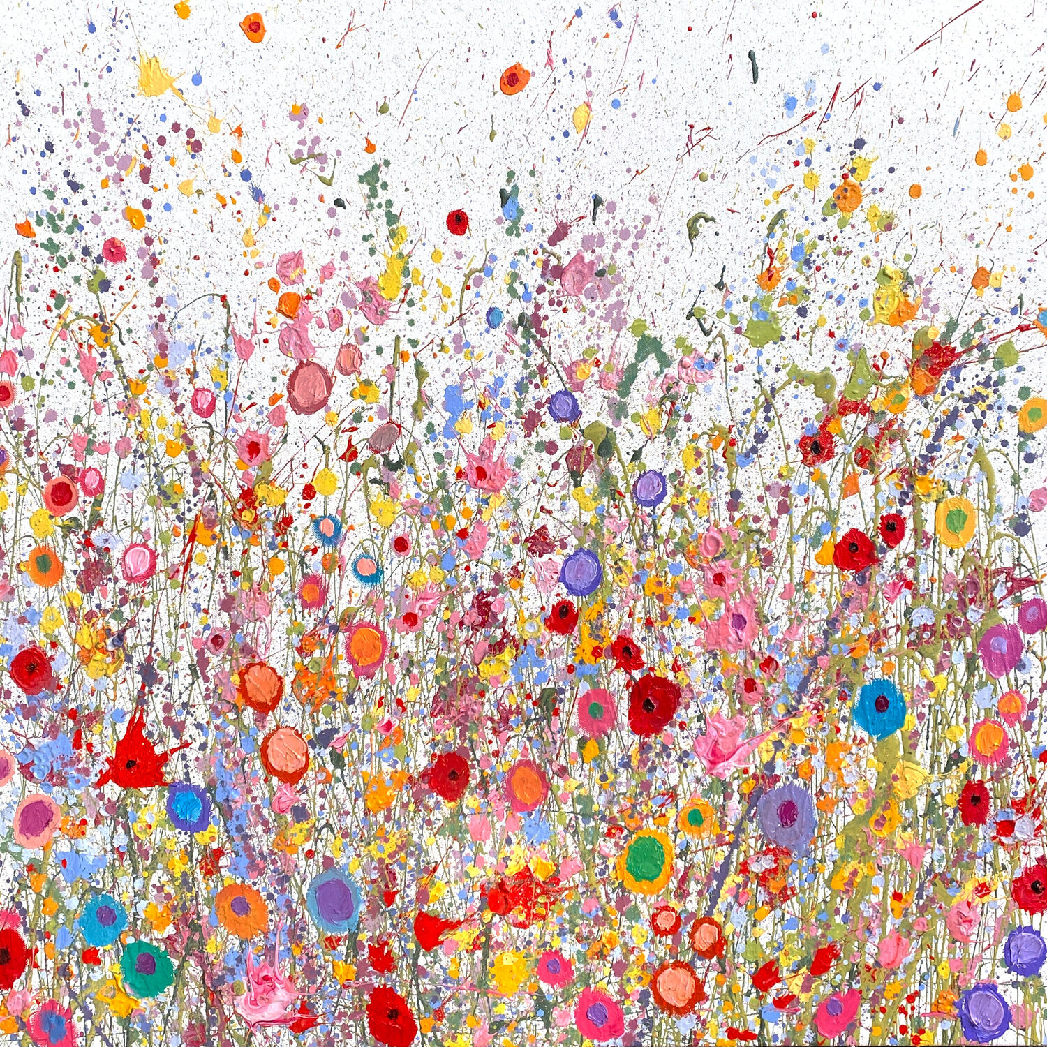 All of The Wild Beautiful Magic Happens Here Yvonne Coomber Dipinto originale in vendita