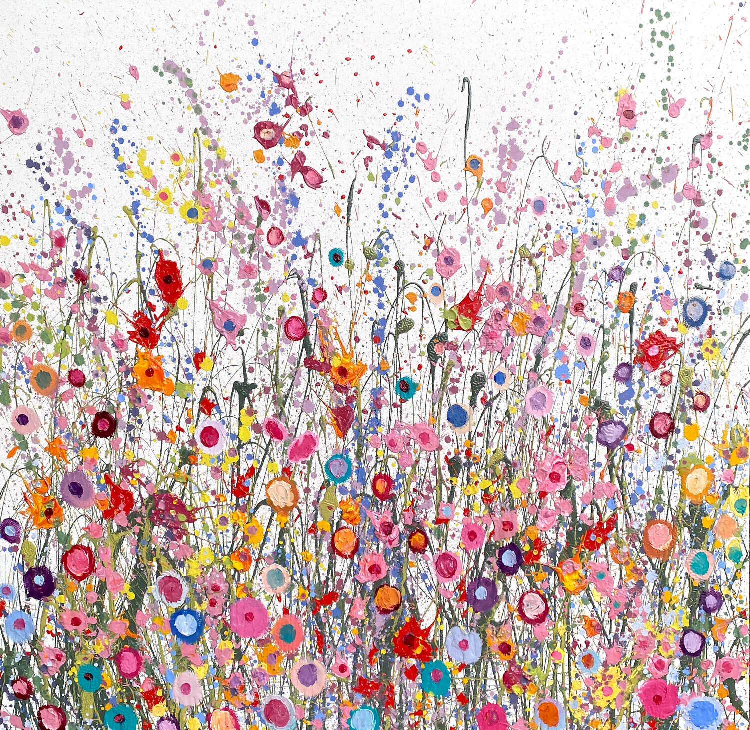 Your Beautiful Velvet Kisses Yvonne Coomber Originalgemälde zu verkaufen