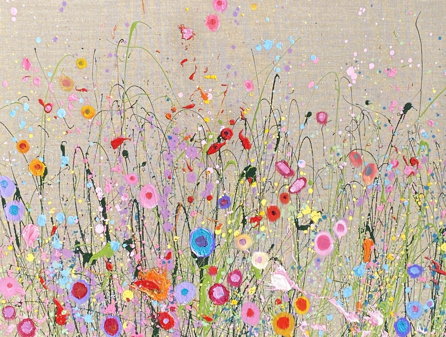 Your Eyes Reflect All Of My Dreams Yvonne Coomber Originalgemälde zu verkaufen