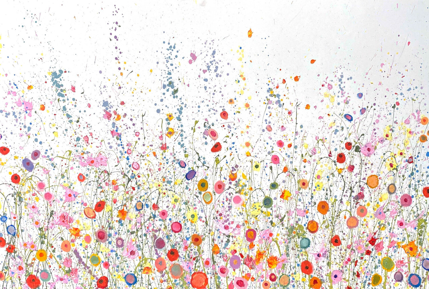 Your Sweet Love Makes Me So Happy Yvonne Coomber Originalgemälde zu verkaufen