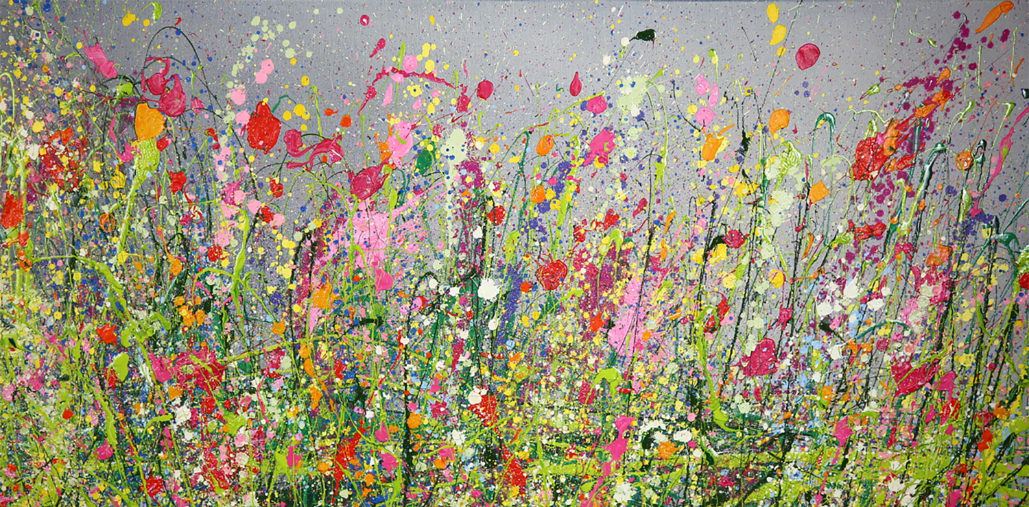 The Wild Meadows of my Heart Yvonne Coomber Peinture originale à vendre