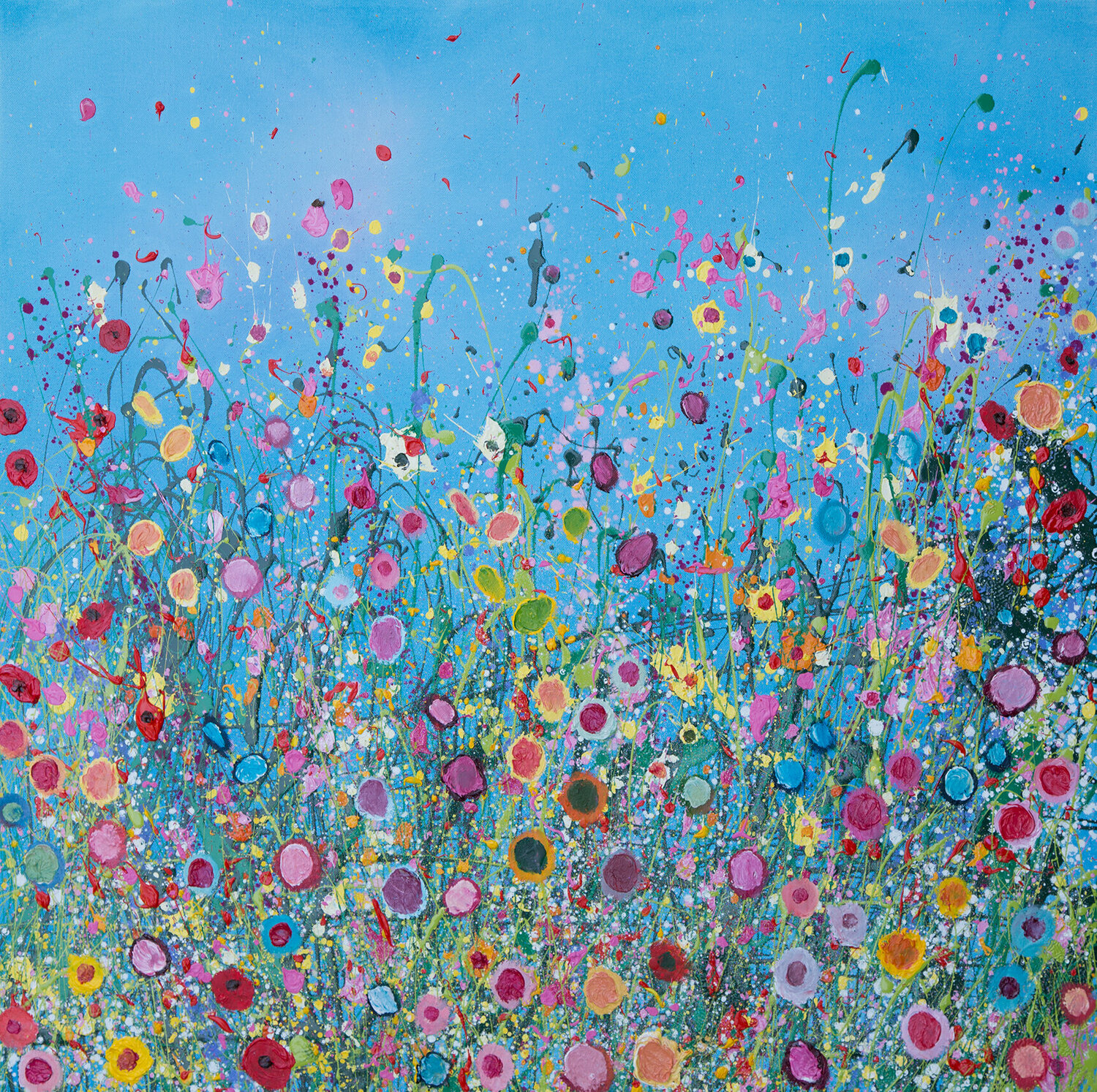 Your Sweet Love Makes My Heart Sparkle with Joy Yvonne Coomber Originalgemälde zu verkaufen