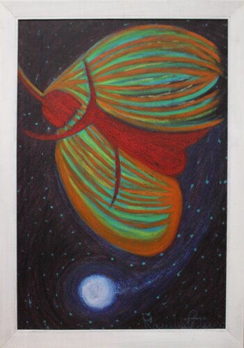 Universo omaggio a Janusz Korczak e Bambini van Romina Petrini, Schilderij te koop op Singulart