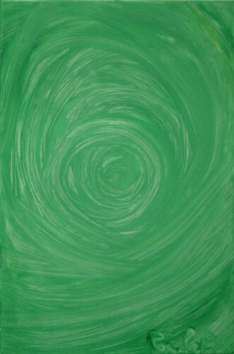 Il quarto chakra: Anahata, il chakra del cuore van Romina Petrini, Schilderij te koop op Singulart