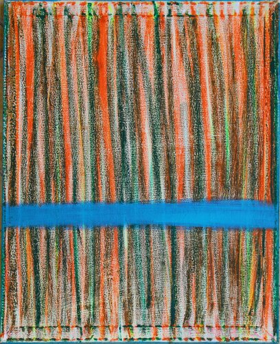 LINEA AZZURRA 2 van Romina Petrini, Schilderij te koop op Singulart