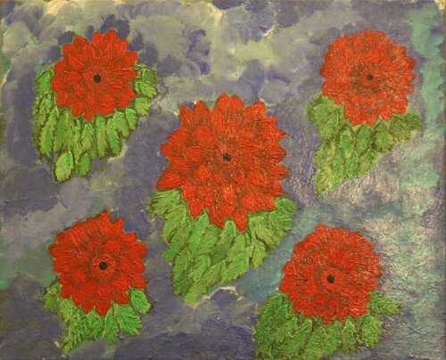 Angeli Fioriti van Romina Petrini, Schilderij te koop op Singulart