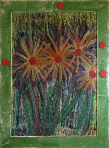 Le Margherite di Patrizio Moscardelli 2 van Romina Petrini, Schilderij te koop op Singulart