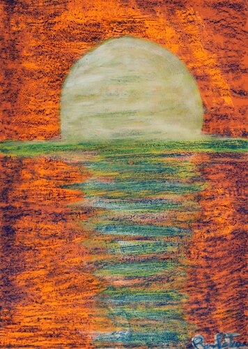 “Invincibile estate”  di Albert Camus e  Vincent van Gogh van Romina Petrini, Schilderij te koop op Singulart