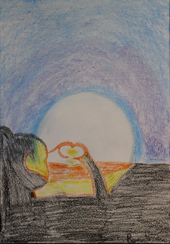 L'alba appartiene ai Folli van Romina Petrini, Schilderij te koop op Singulart