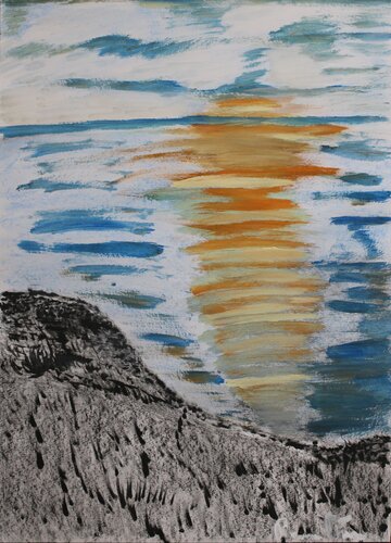 Amore e Crisi 2 van Romina Petrini, Schilderij te koop op Singulart