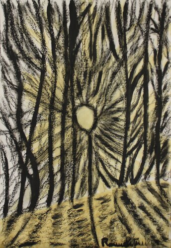Alba nel bosco van Romina Petrini, Schilderij te koop op Singulart