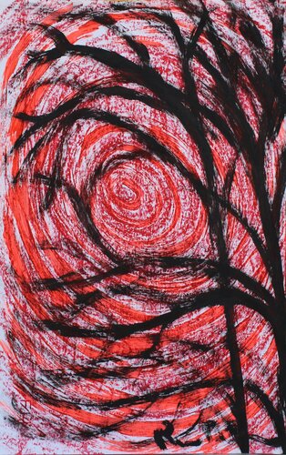 Viaggio verso l'interno van Romina Petrini, Schilderij te koop op Singulart