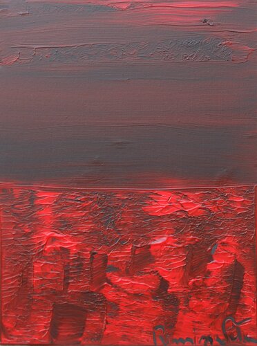 GIUSEPPE FAVA LA VIOLENZA PALERMO van Romina Petrini, Schilderij te koop op Singulart