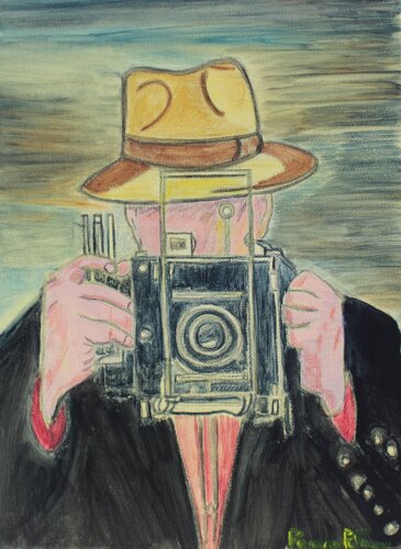 Fotoreporter van Romina Petrini, Schilderij te koop op Singulart