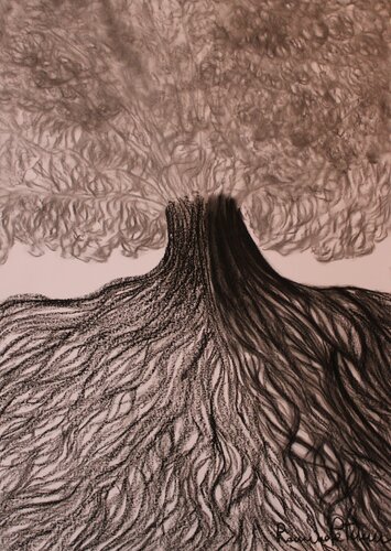 Il Risveglio dell'Albero van Romina Petrini, Tekening te koop op Singulart