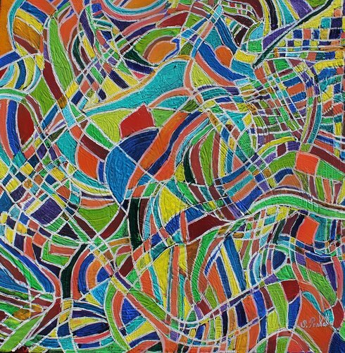 Couleurs di sylvie Penkalla, Pittura in vendita su Singulart