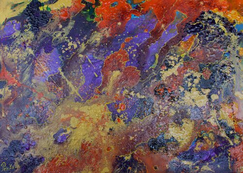 Mélange de couleurs di sylvie Penkalla, Pittura in vendita su Singulart
