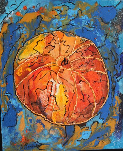citrouille von sylvie Penkalla, Malerei kaufen auf Singulart