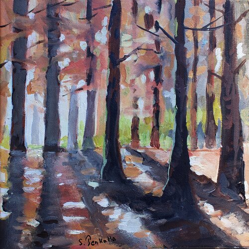 Foret di sylvie Penkalla, Pittura in vendita su Singulart