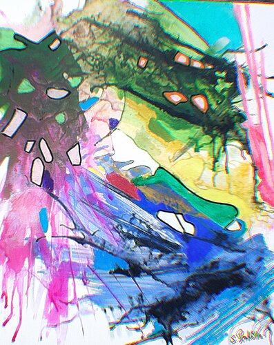 Impulsion di sylvie Penkalla, Pittura in vendita su Singulart