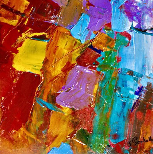 Couleurs apprivoisées di sylvie Penkalla, Pittura in vendita su Singulart