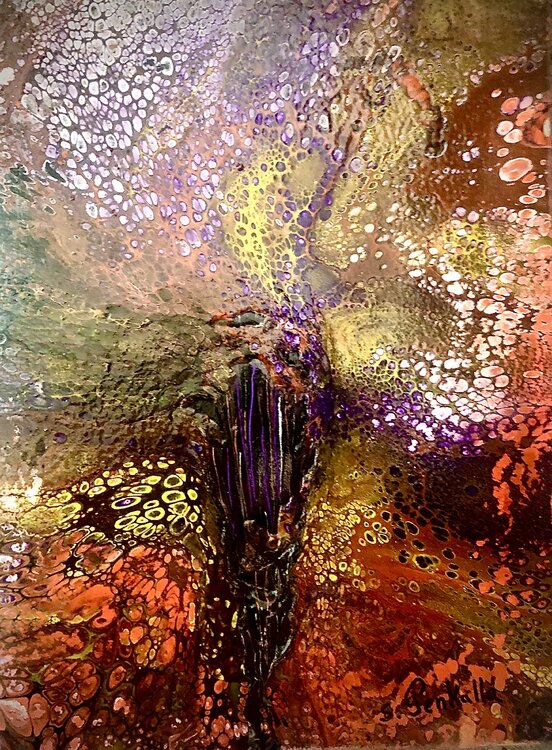 Explosion de couleurs sylvie Penkalla