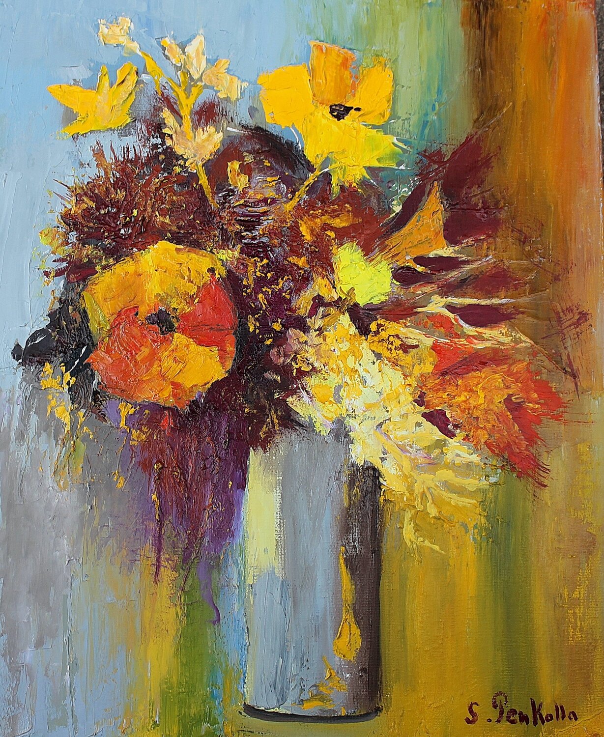 Fleurs d'automne sylvie Penkalla