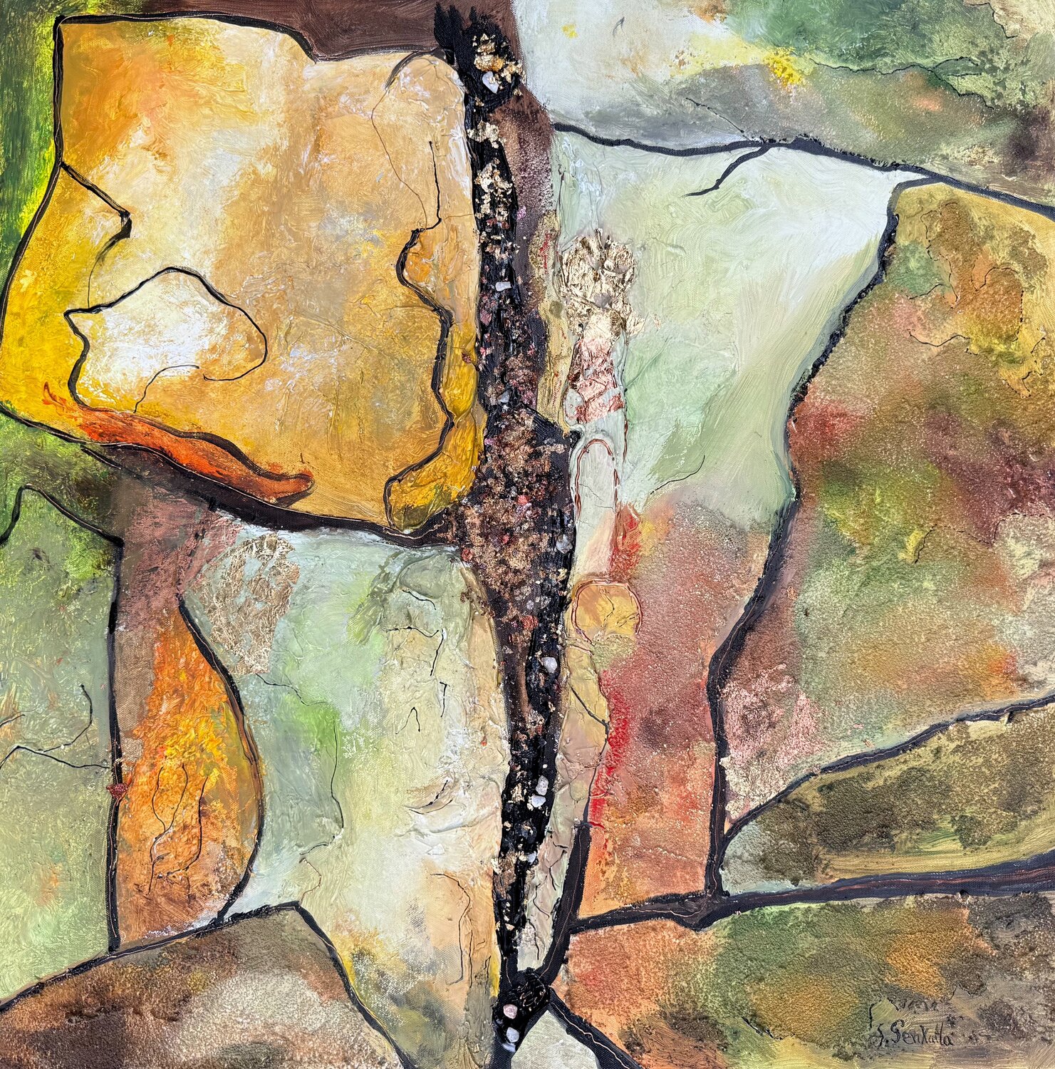 Rochers sylvie Penkalla Peinture originale à vendre
