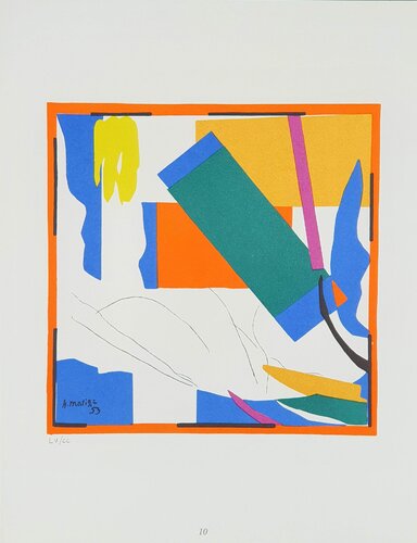 HENRI MATISSE Grande tête de Katia アート Matisse Grande tete de Katia 1994 Original Vintage Poster