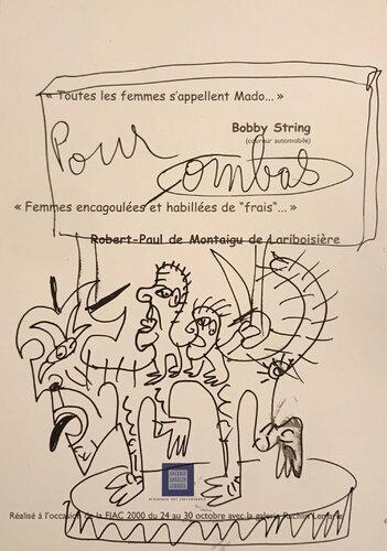 Sans titre by Robert Combas, 종이 for Sale on Singulart